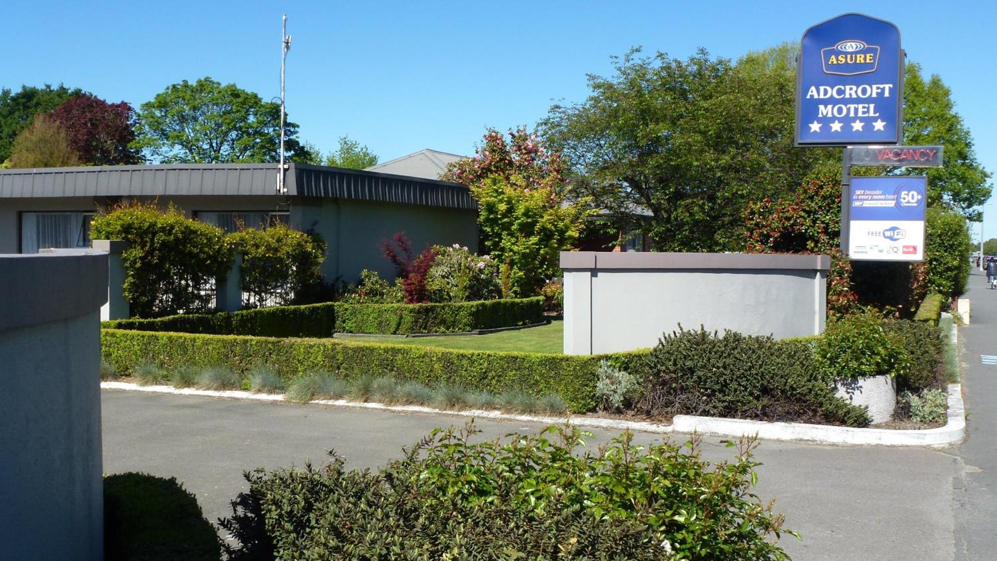 Asure Adcroft Motel Ashburton Exterior photo