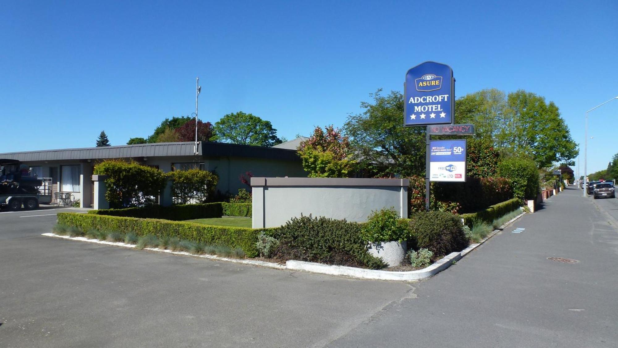 Asure Adcroft Motel Ashburton Exterior photo