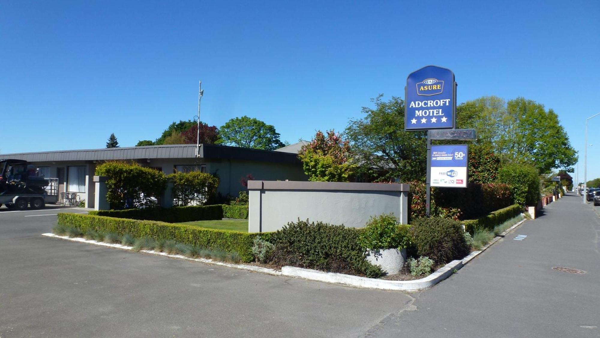 Asure Adcroft Motel Ashburton Exterior photo