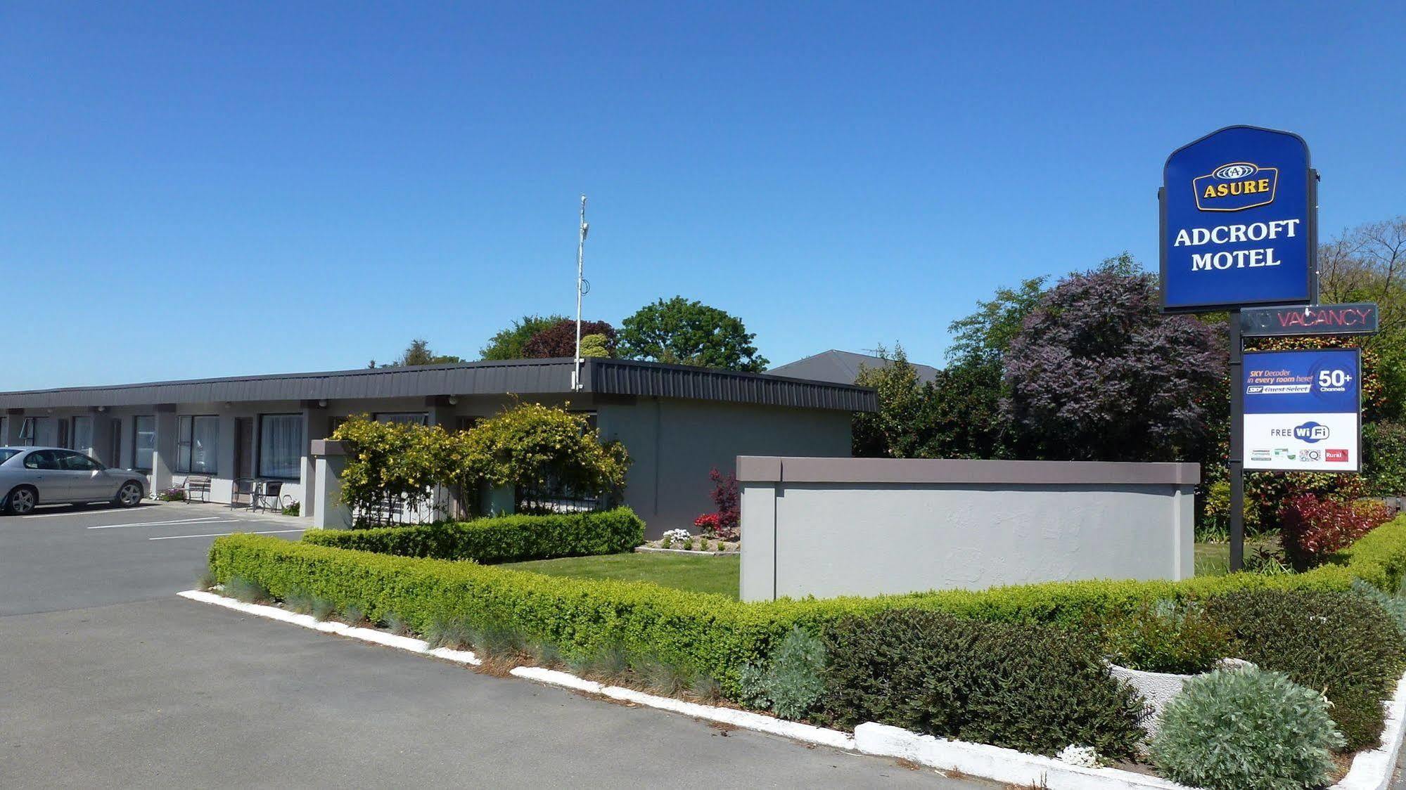 Asure Adcroft Motel Ashburton Exterior photo